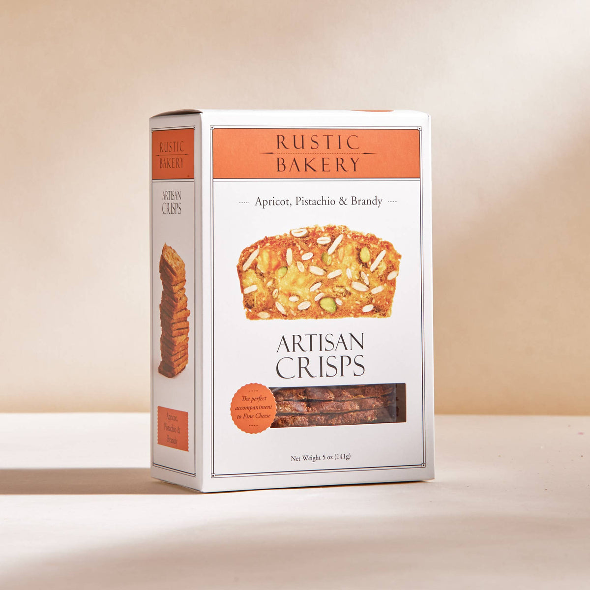 Artisan Crisps - Apricot, Pistachio & Brandy Box