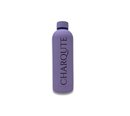 Charqute Lavender Purple Insulated Water Bottle 25oz - BPA-Free Stainless Steel Charcuterie Brand