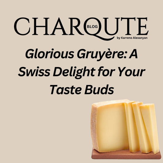 Gruyère cheese wheel and wedges - Swiss cheese guide