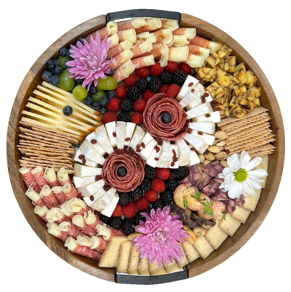 Medium Round Lazy Susan Charcuterie Board