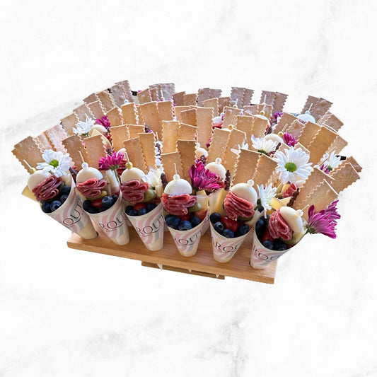 Charcuterie Cones - Charqute