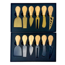Load image into Gallery viewer, Charqute Premium 6-Piece Cheese Knife Set
