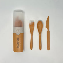 Load image into Gallery viewer, Reusable Cutlery Set - Charqute
